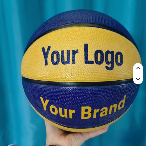 Custom Logo Rubber Basketball