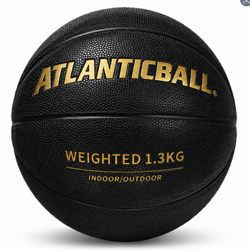 Custom Logo Weighted Basketball 1kg – PU Leather for Indoor & Outdoor Training
