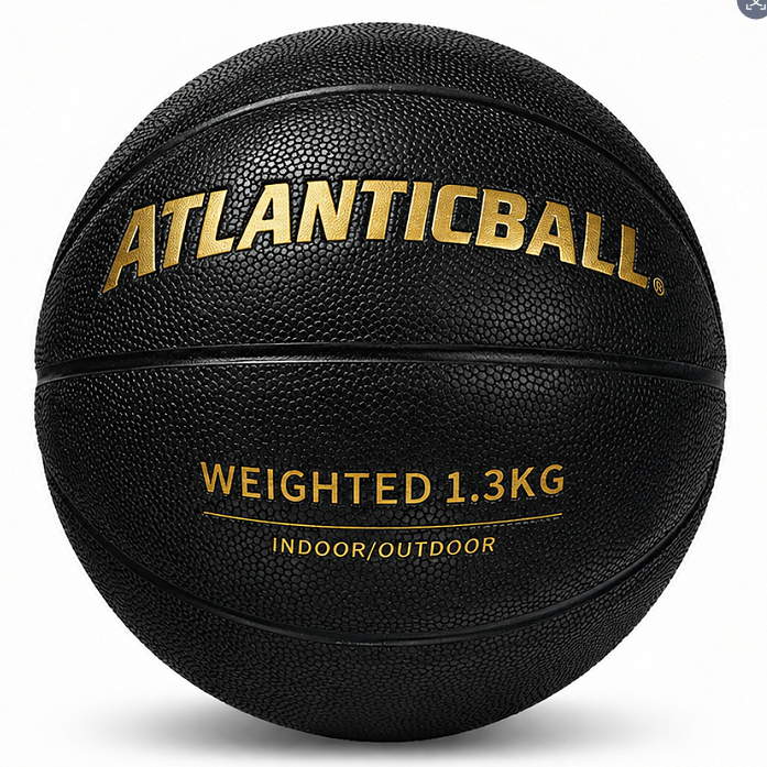 Custom Logo Weighted Basketball 1kg – PU Leather for Indoor & Outdoor Training