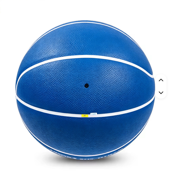 Custom Blue PU Basketball – Custom Logo for Street & Training | OEM Service - Image 3