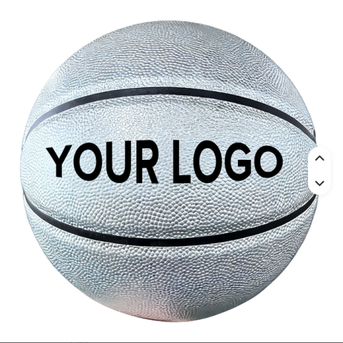 Custom Silver Basketball