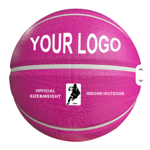 Custom Size 6 Leather Training Basketball