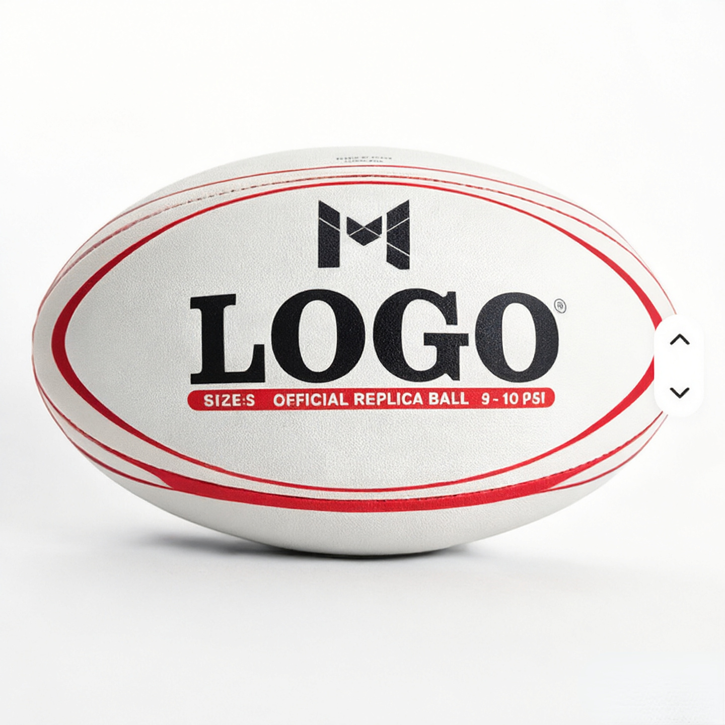 Custom Logo Rugby Ball | Rugby Union & League, Sizes 1–5 - Image 3