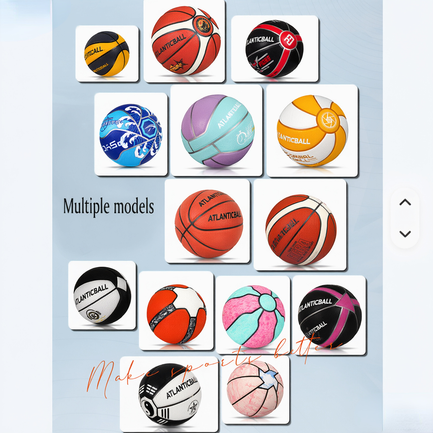 Custom Brown PU Leather Basketball | Size 7, Bulk Wholesale - Image 2