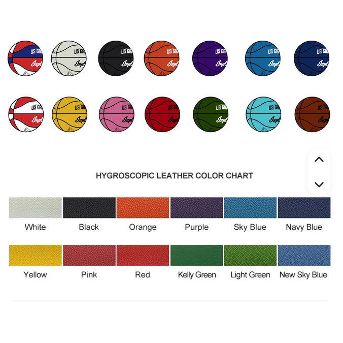 Custom Full-Printing PU Leather Basketball – Classic Design, Bulk Wholesale - Image 4