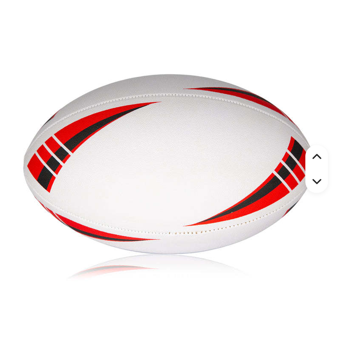 Custom Logo Rugby League Ball | Eco-Friendly Rubber, Water-Resistant - Image 2
