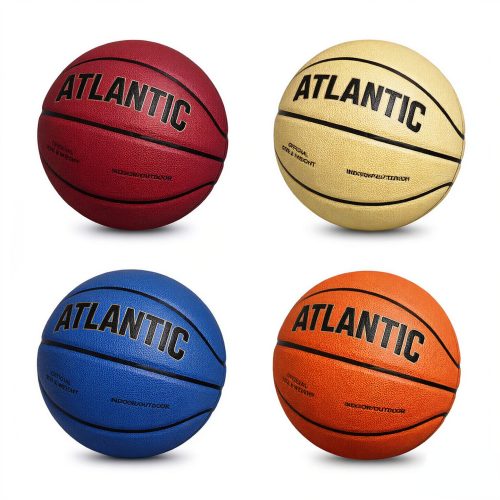 Custom PU Basketball with Multiple Colors